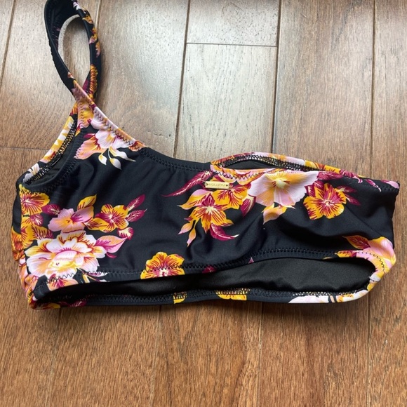 Volcom Black and Yellow Bikini Swimwear - Picture 2 of 3